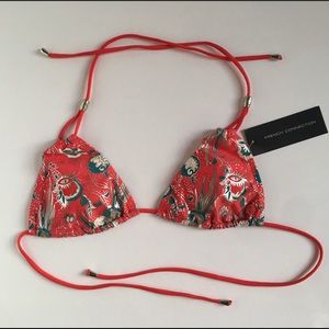 French connection bikini top size: XS